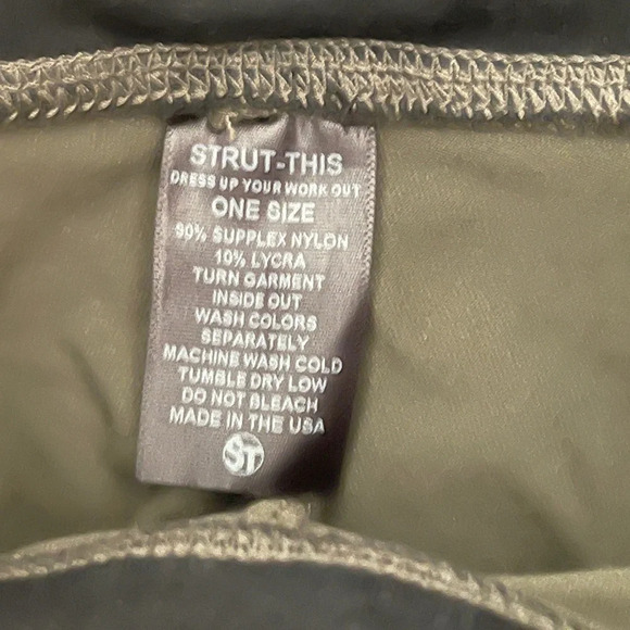 NWOT Strut This Camo Leggings/Tights - Picture 4 of 5